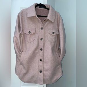 ECLIPSE Dusted Pink Shacket